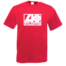 Camiseta Importada Atlantic Records Vermelha (M)