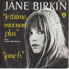 Jane Birkin Avec Serge Gainsbourg – Je T'aime... Moi Non Plus