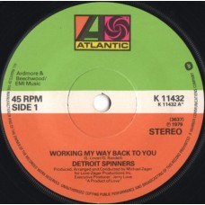 Detroit Spinners – Working My Way Back To You