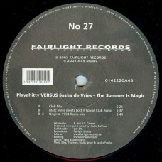Playahitty Versus Sasha De Vries – The Summer Is Magic