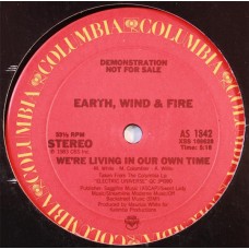 Earth, Wind & Fire – Moonwalk / We're Living In Our Own Time
