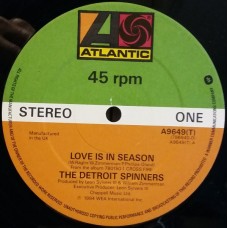 Spinners ‎– Love Is In Season