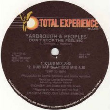 Yarbrough & Peoples ‎– Don't Stop The Feeling