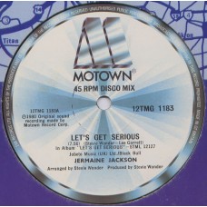 Jermaine Jackson – Let's Get Serious / Je Vous Aime Beaucoup
