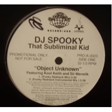 DJ Spooky That Subliminal Kid ‎– Object Unknown