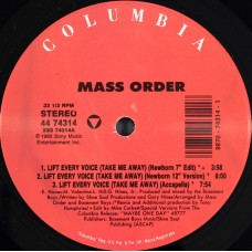 Mass Order ‎– Lift Every Voice (Take Me Away)