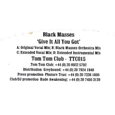 Black Masses – Give It All U Got (2x12)